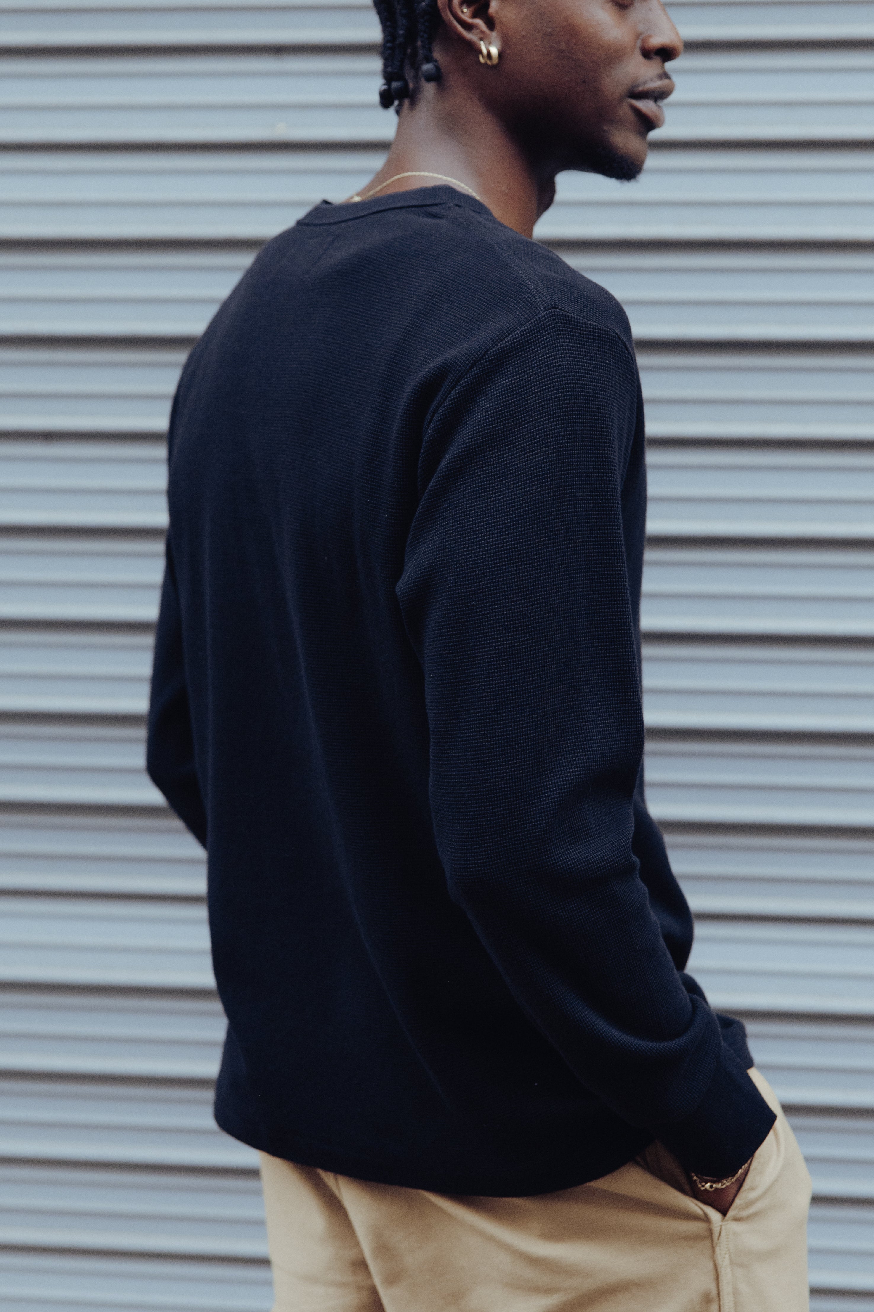 Henley Le Doubleur - Noir