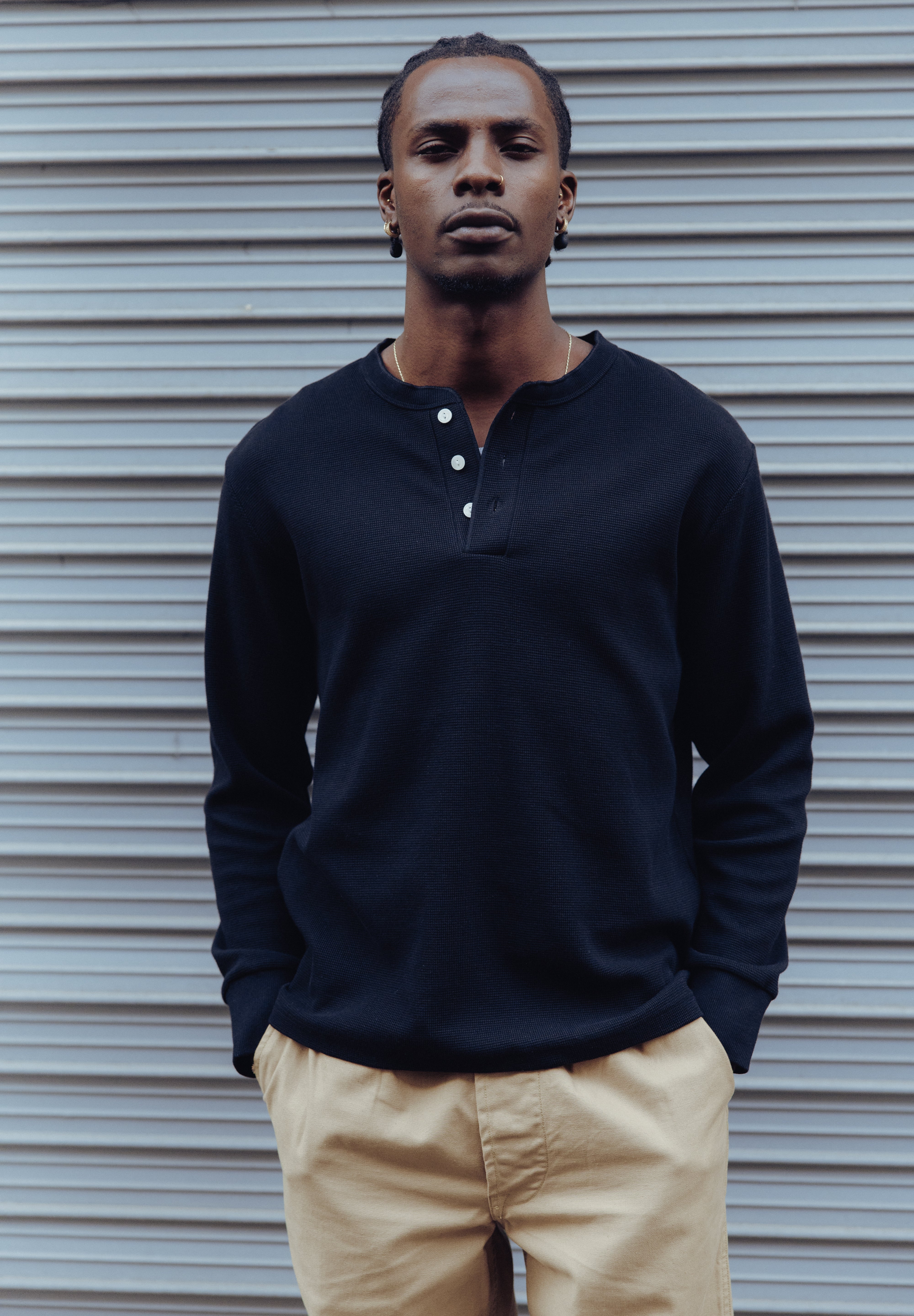 Henley Le Doubleur - Noir