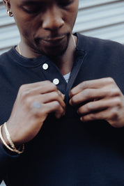 Henley Le Doubleur - Noir