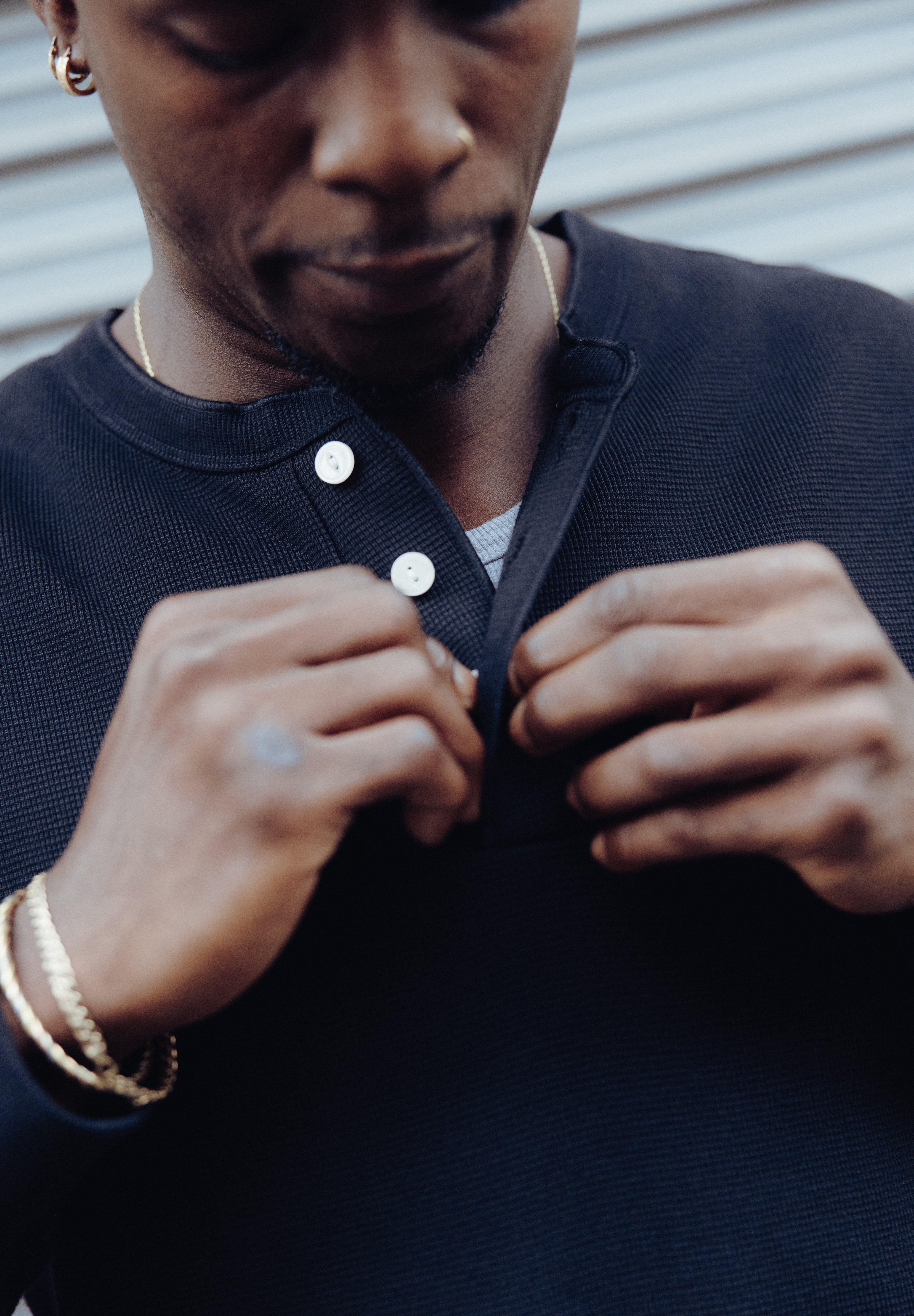 Henley Le Doubleur - Noir