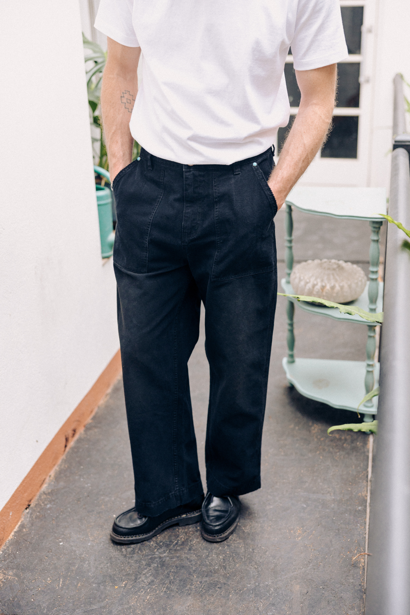 Pantalon Le Travailleur - Noir