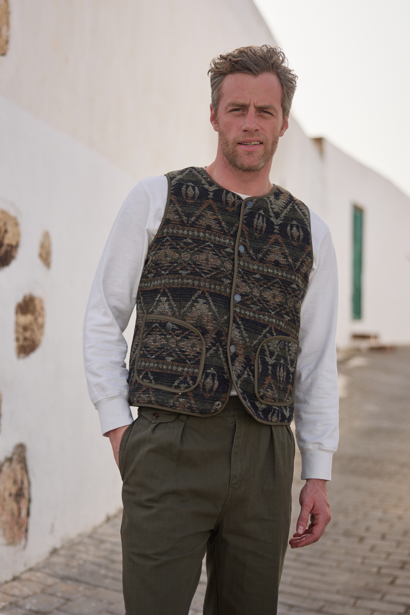 Gilet Le Furtif - Kaki