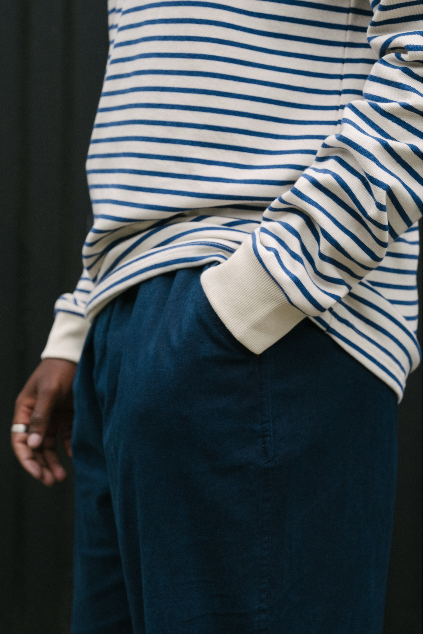 Pull Le Rivage - Ecru et bleu