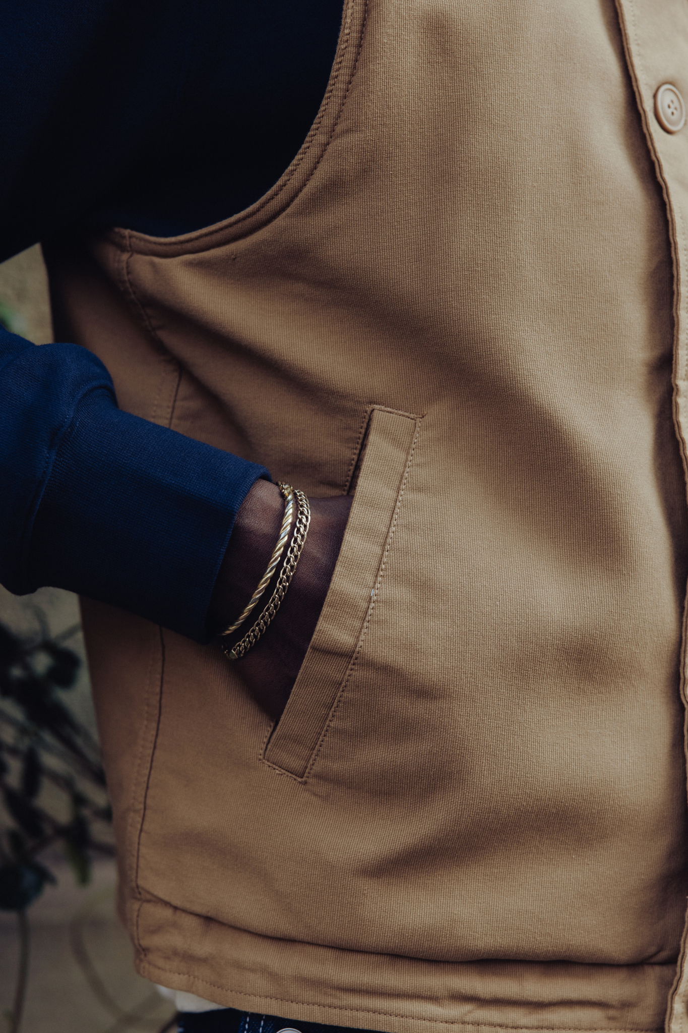 Veste sans manche Le Ponton - Sand