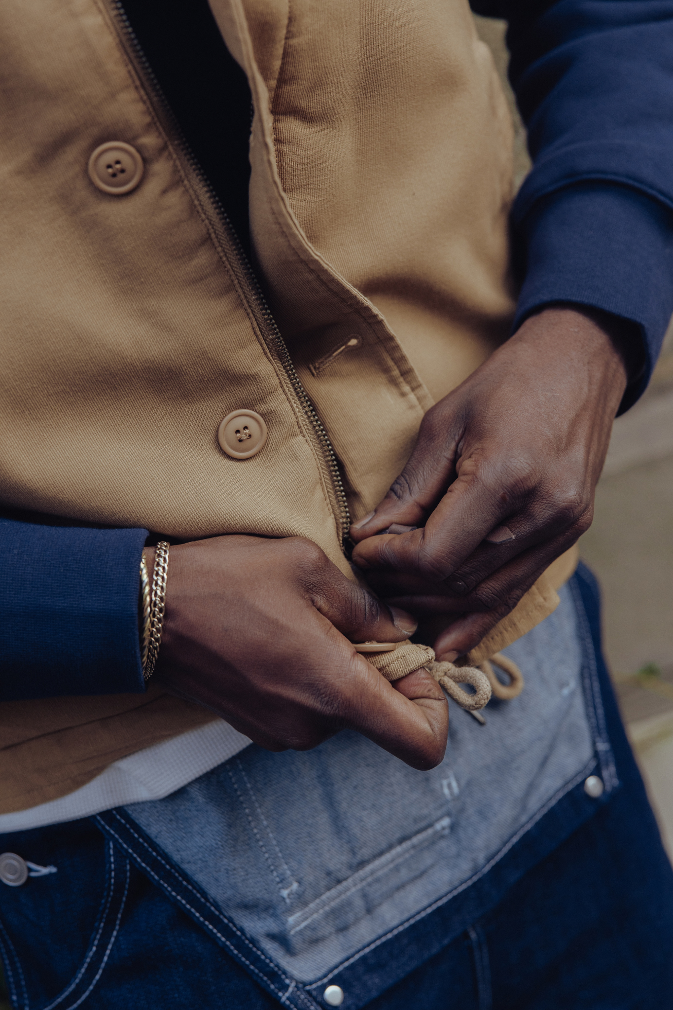 Veste sans manche Le Ponton - Sand