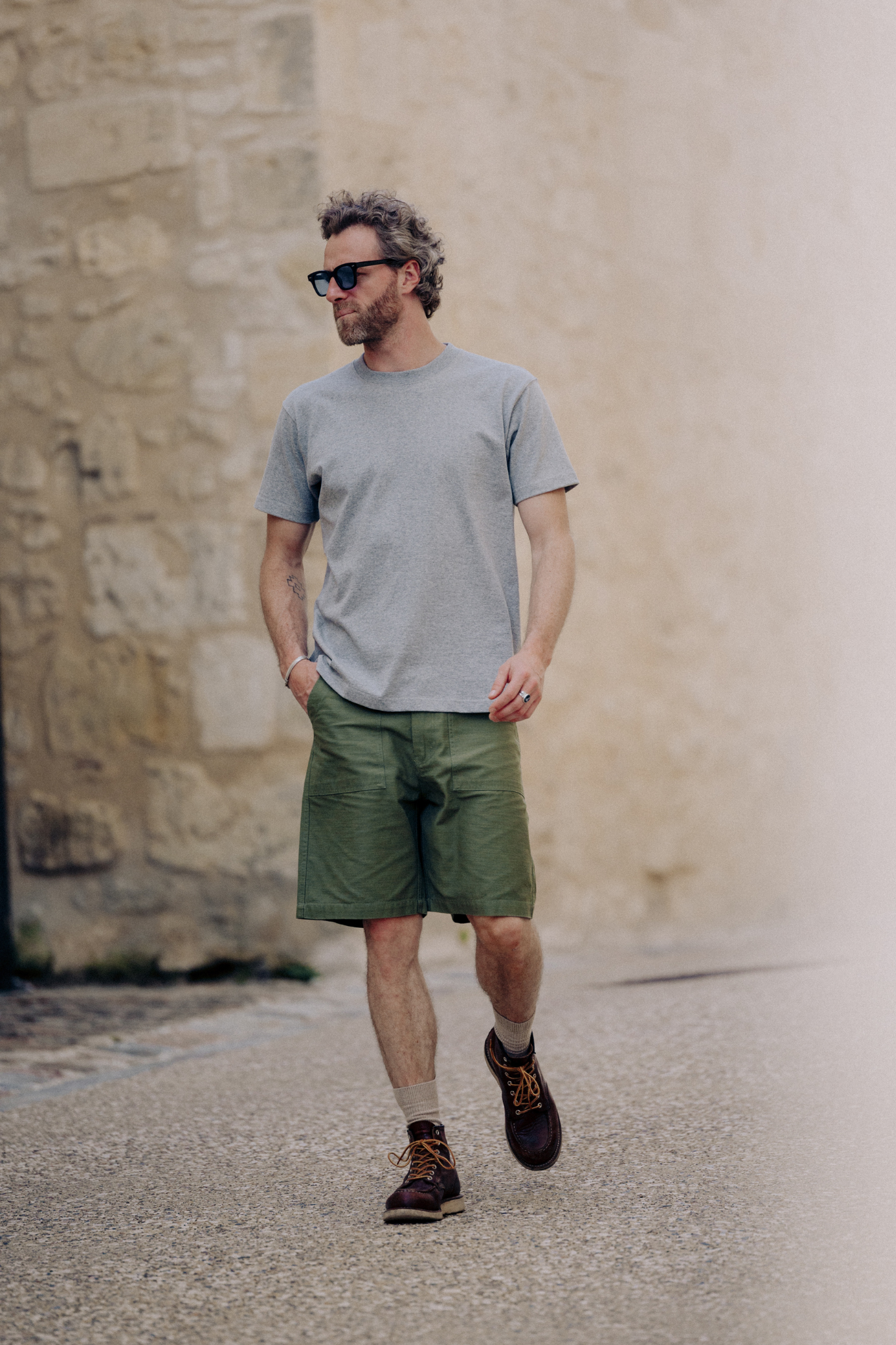 T-shirt Le Persévérant - Grey