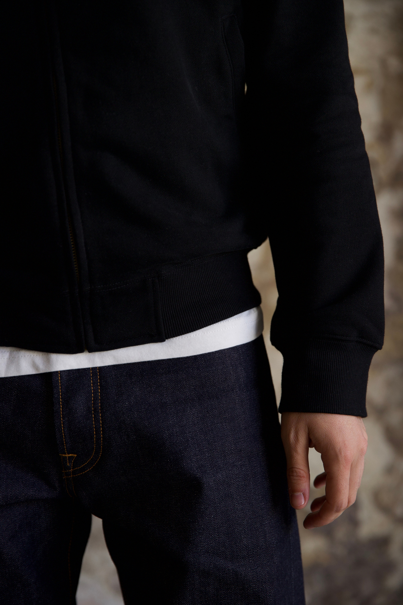 Hoodie Le Franc - Noir