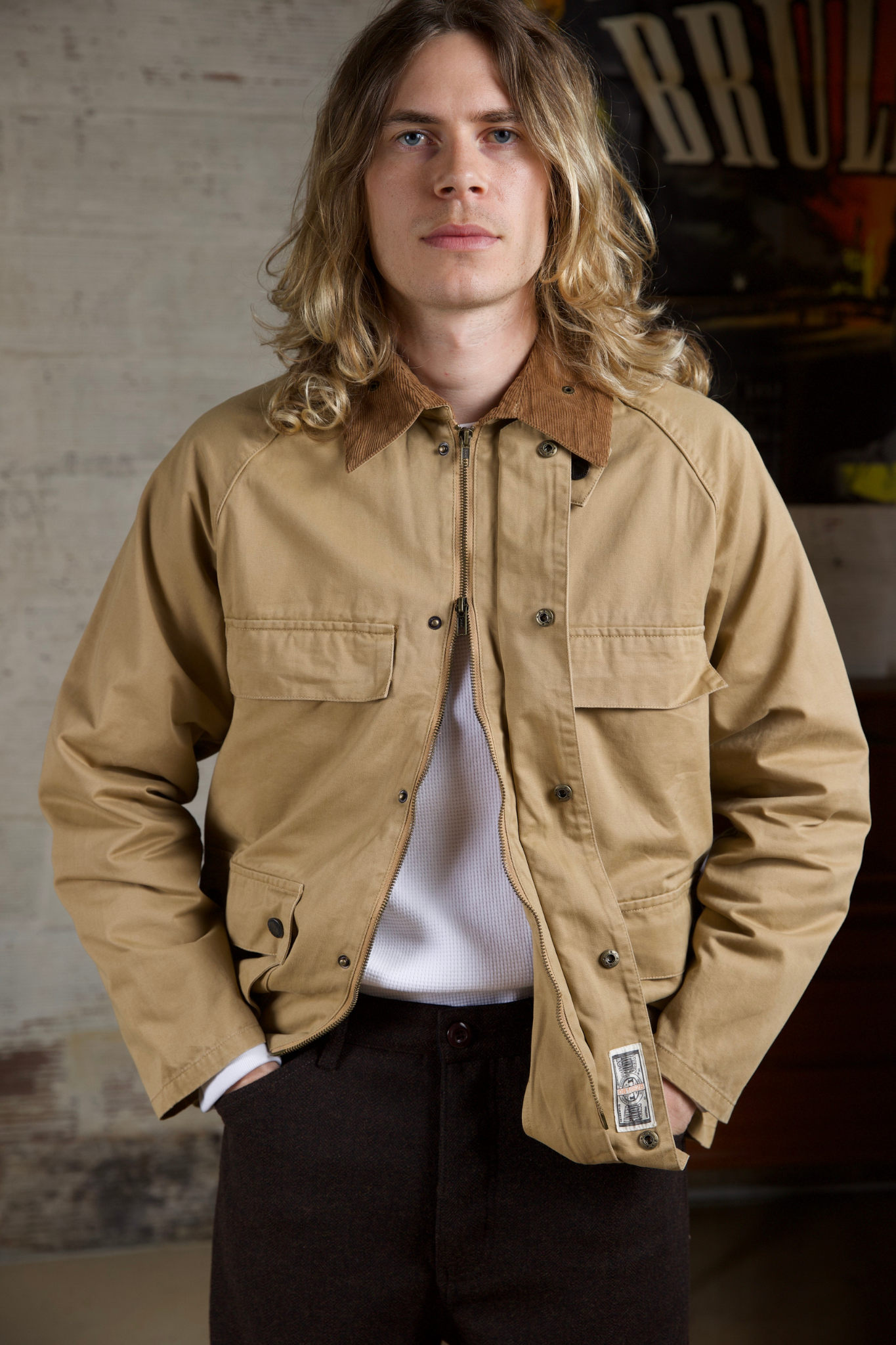 Veste Le Réfléchi - Camel