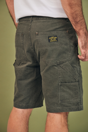Short Le Jumeau - Moss green