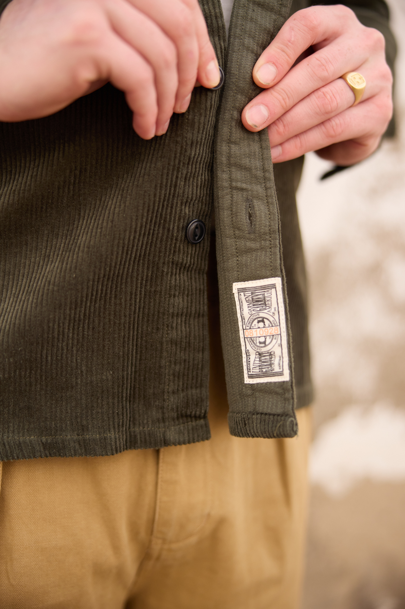 Chemise Le Caviste - vert