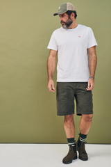 Short Le Jumeau - Moss green