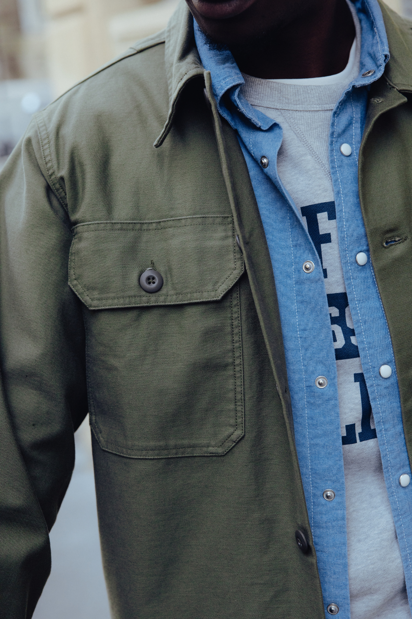 Veste Le Visionnaire - Army green