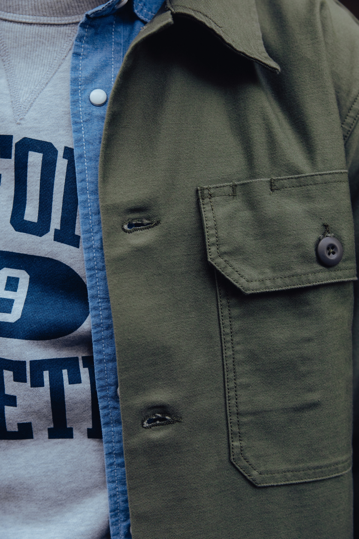 Veste Le Visionnaire - Army green