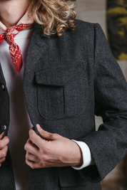 Veste Le Pondéré - Gris foncé