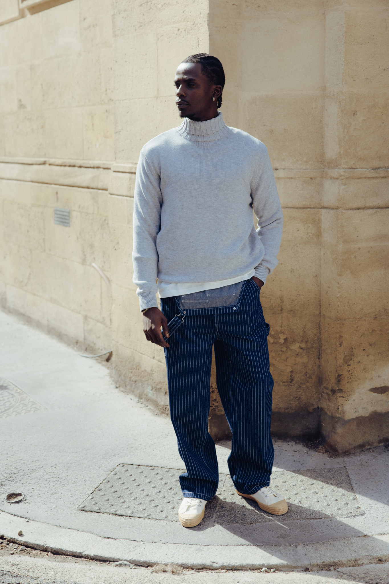 Pull Le Frileux - Gris clair