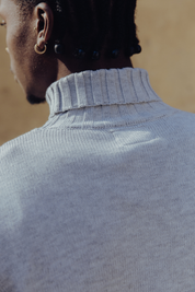 Pull Le Frileux - Gris clair