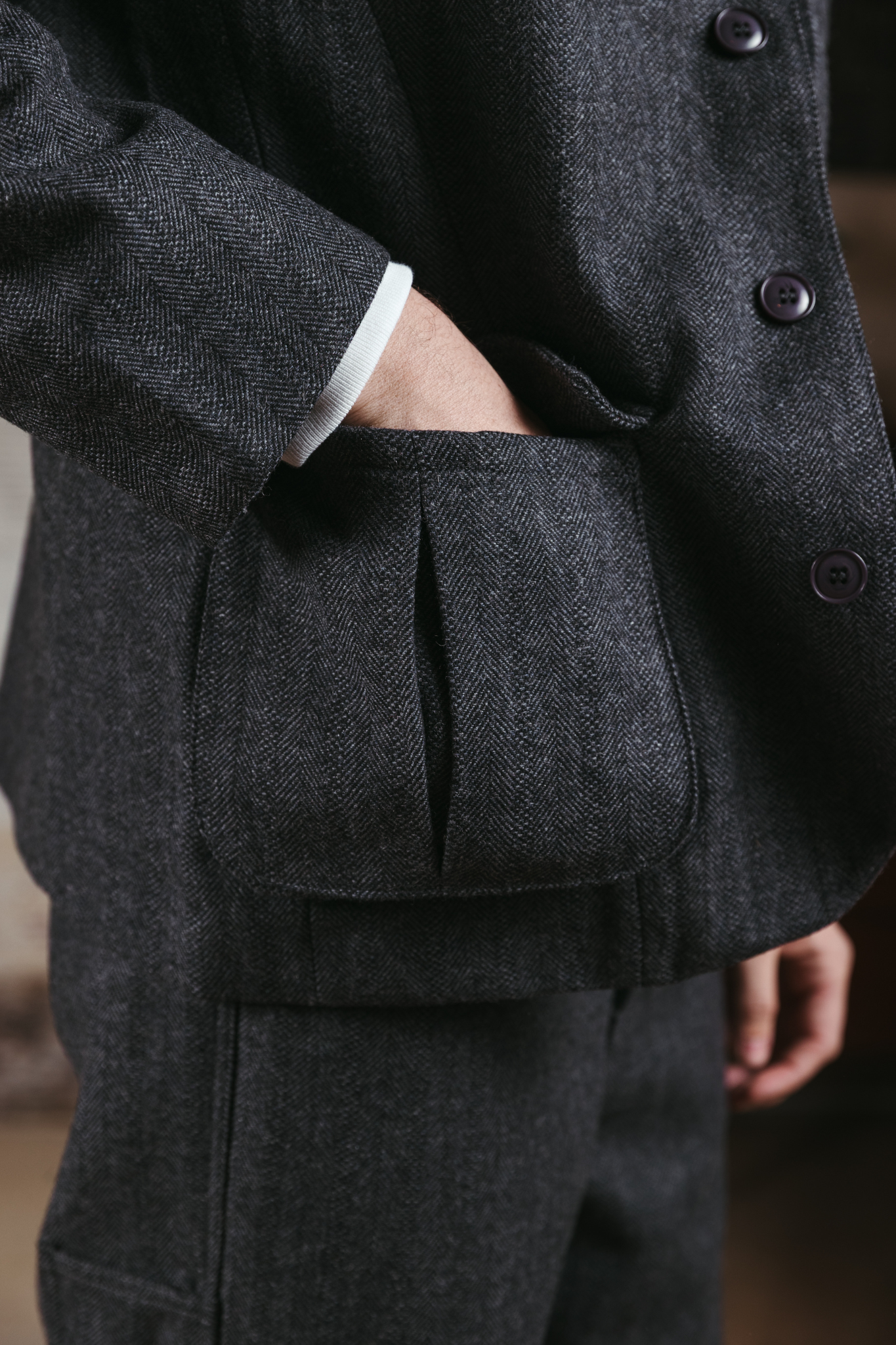 Veste Le Pondéré - Gris foncé