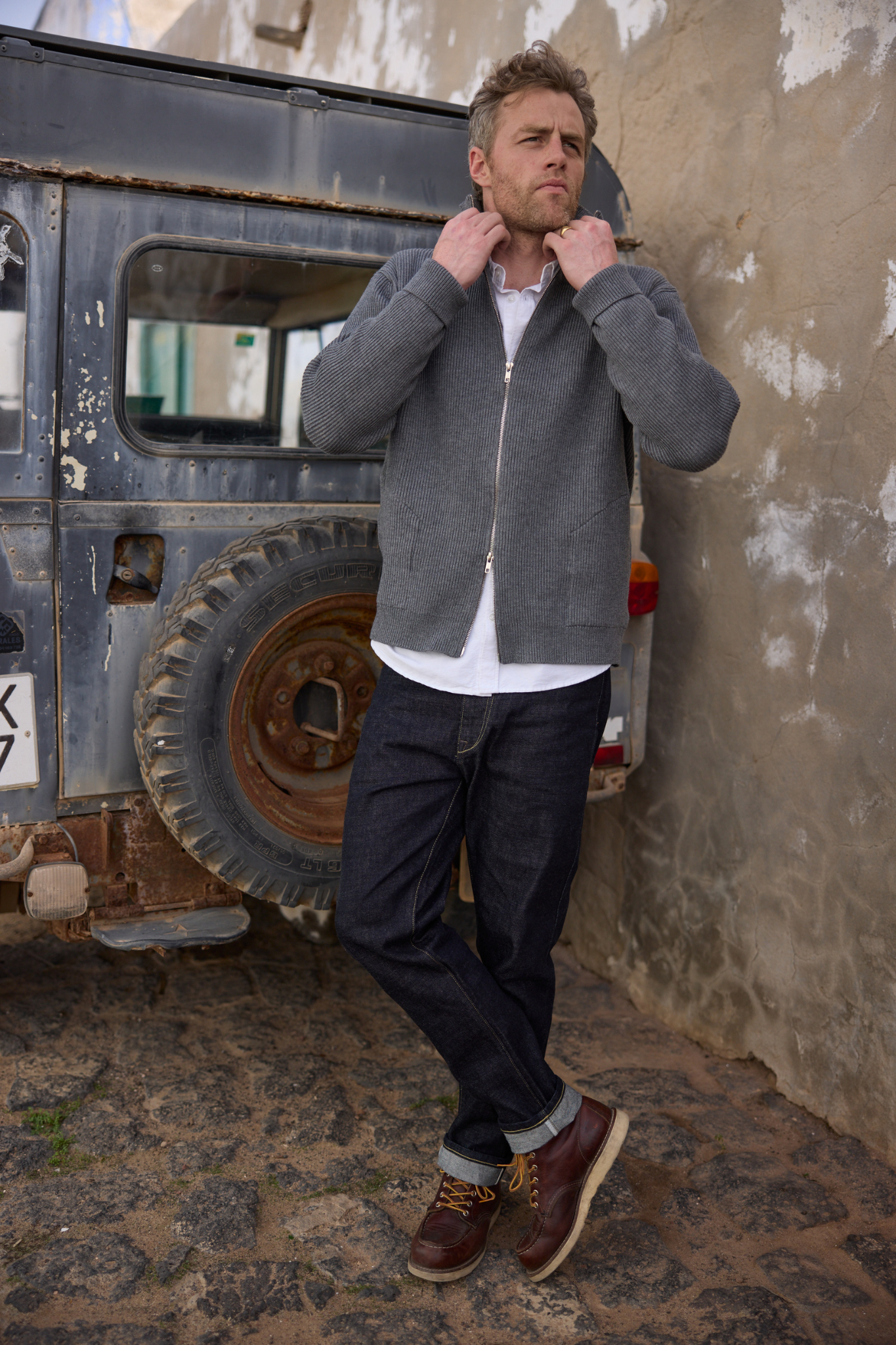 Pull Le Pointilleux - Gris