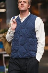 Gilet Le Parthénon - Bleu