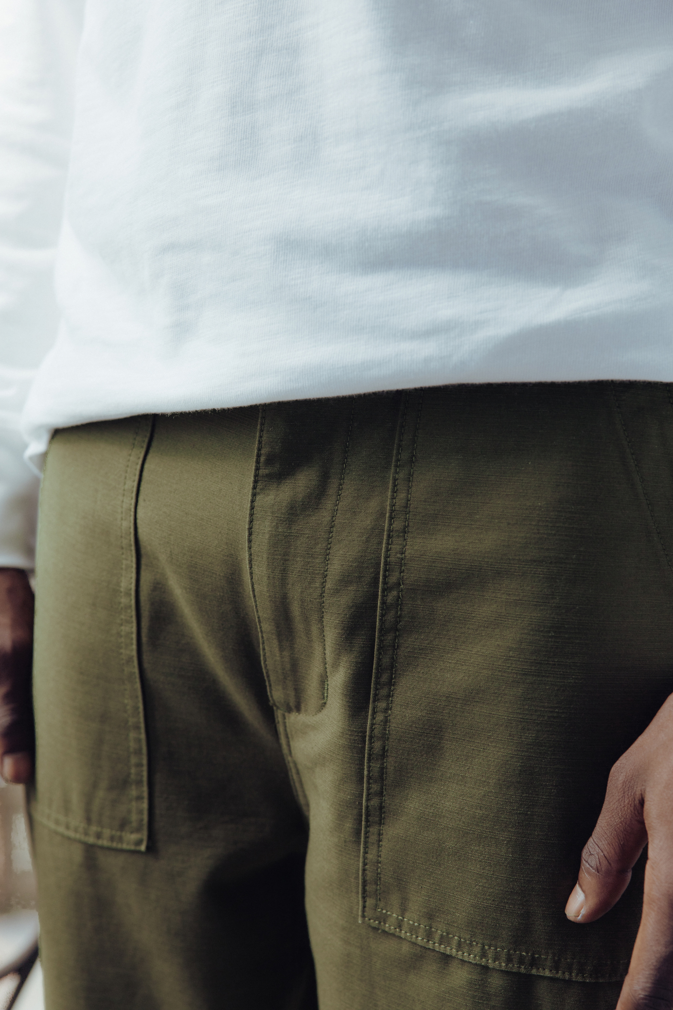 Pantalon Le Pur - Olive green
