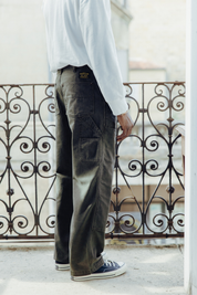 Pantalon Le Bâtisseur - moss green