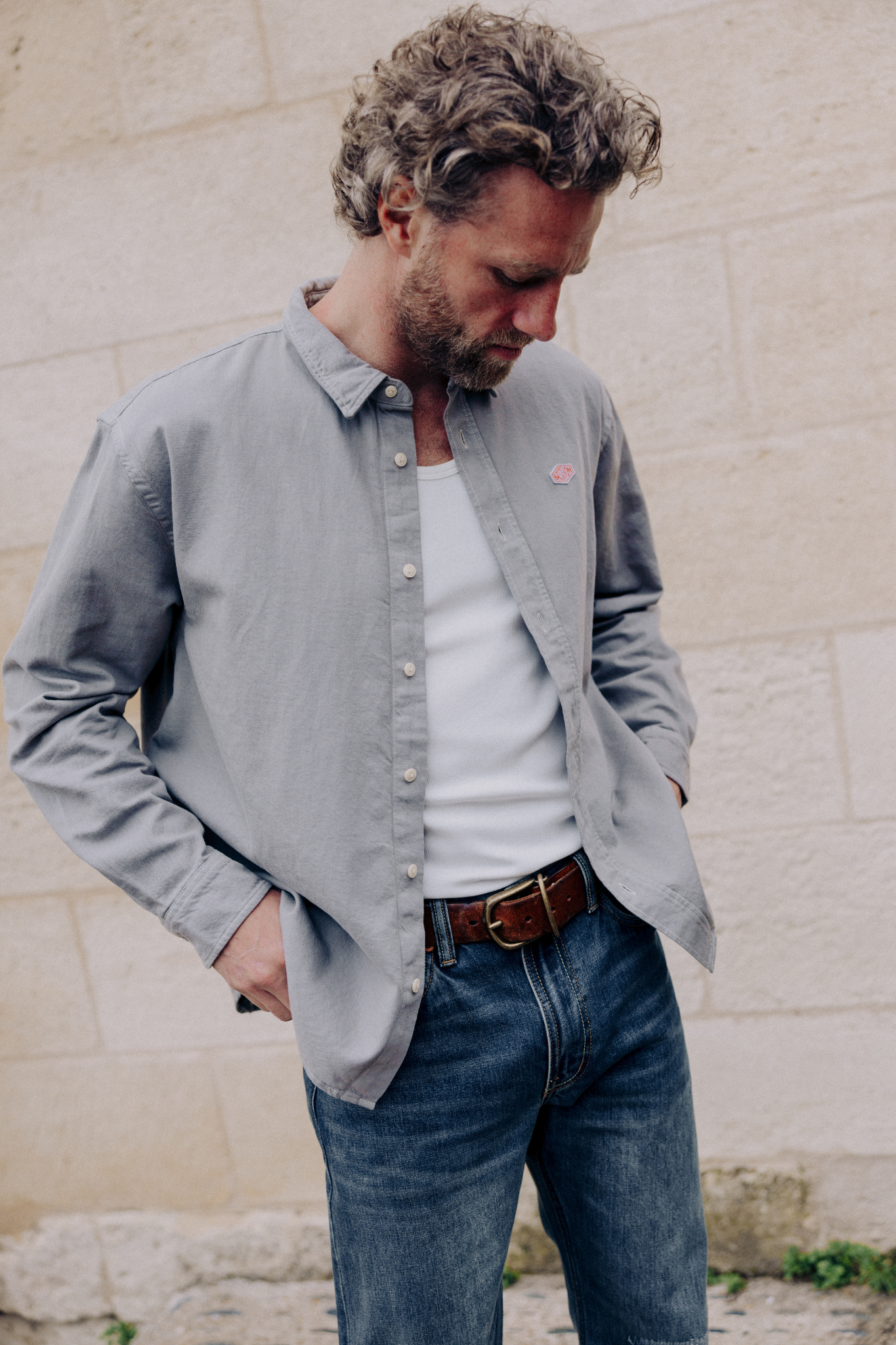 Chemise Le Menuisier - Gris