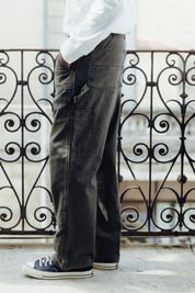 Pantalon Le Bâtisseur - moss green