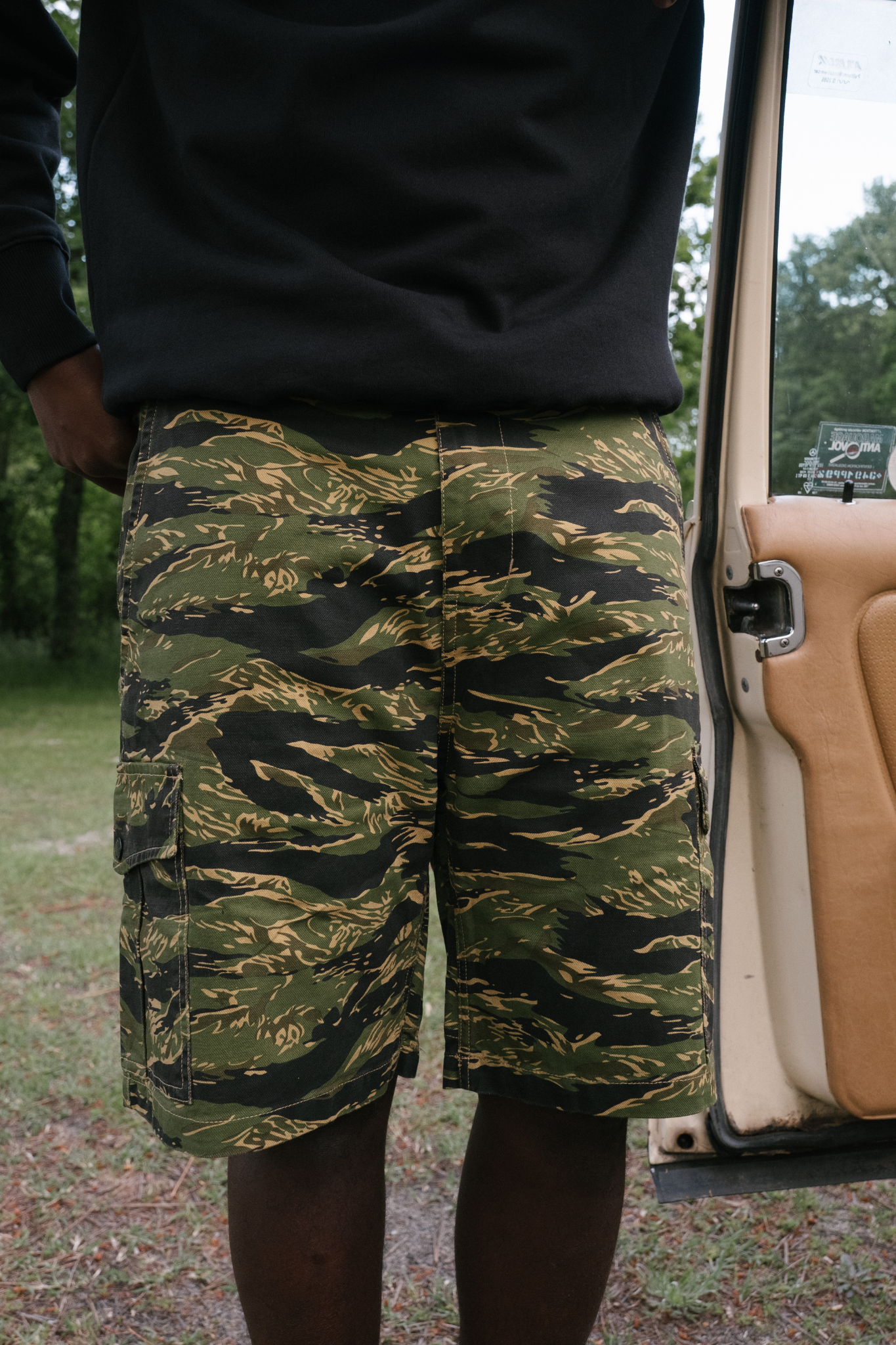 Short Le Disparu - Tiger Stripe