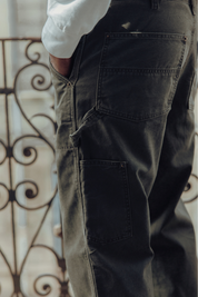 Pantalon Le Bâtisseur - moss green