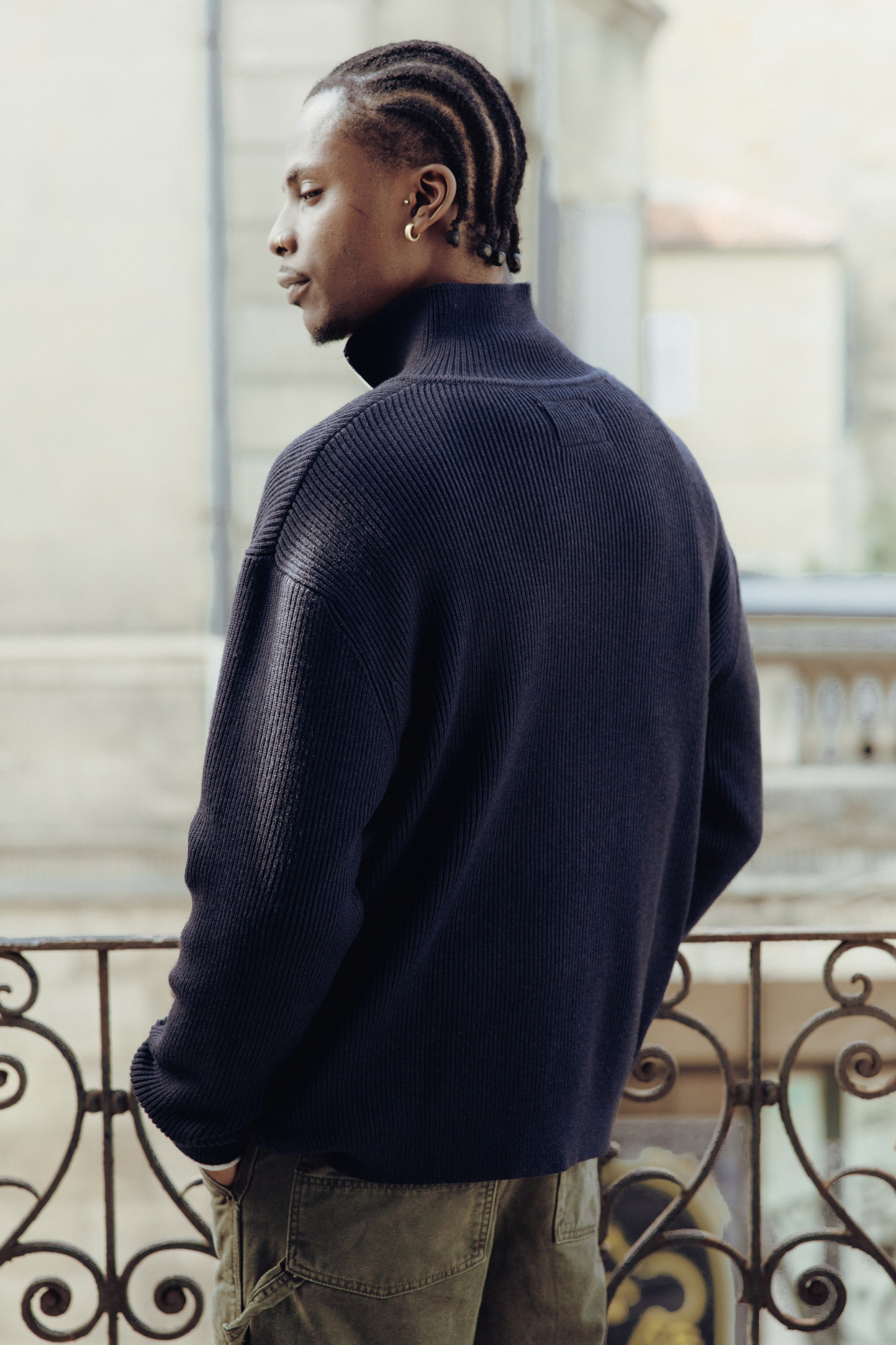 Pull Le Pointilleux - Anthracite