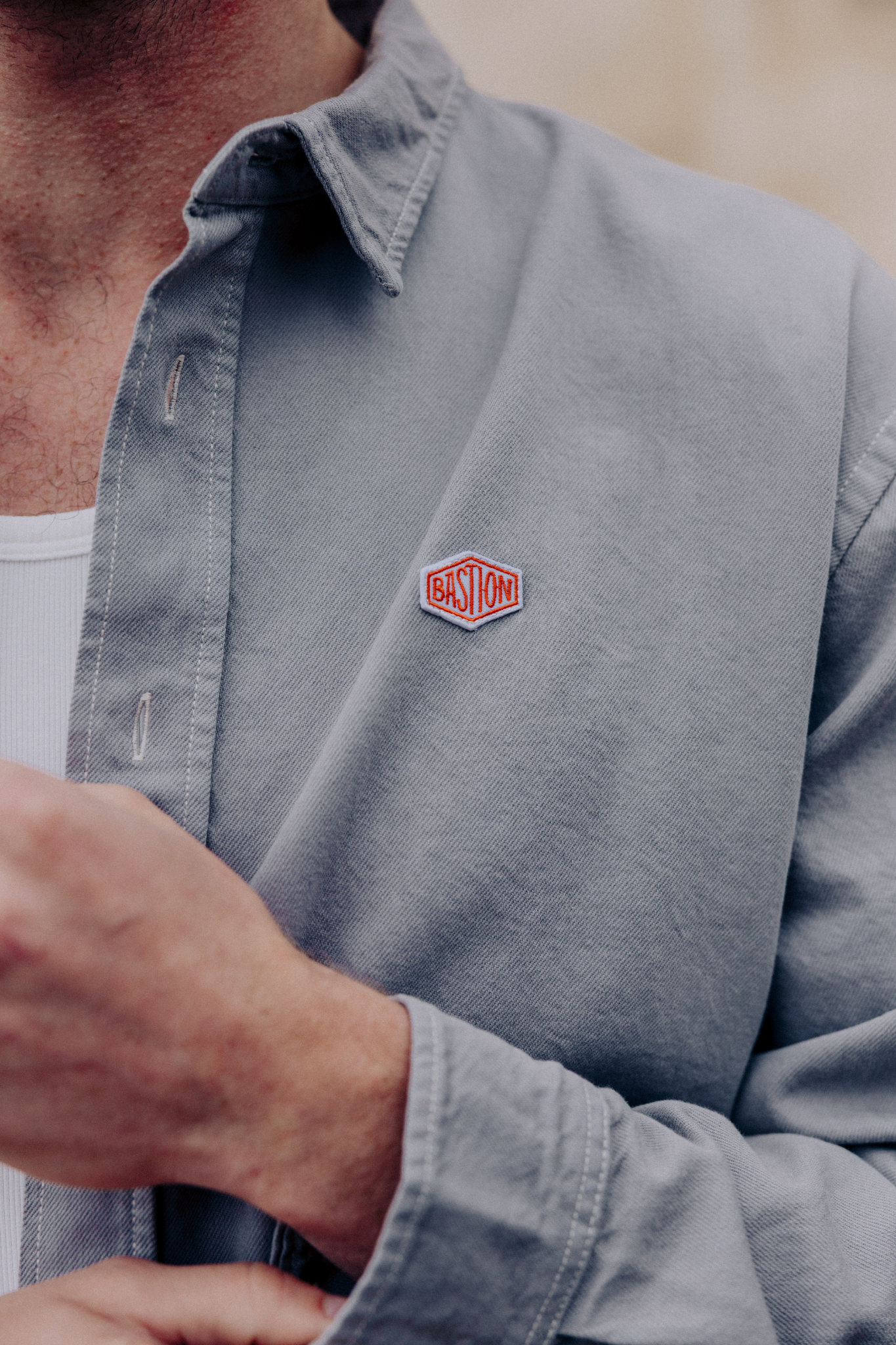 Chemise Le Menuisier - Gris
