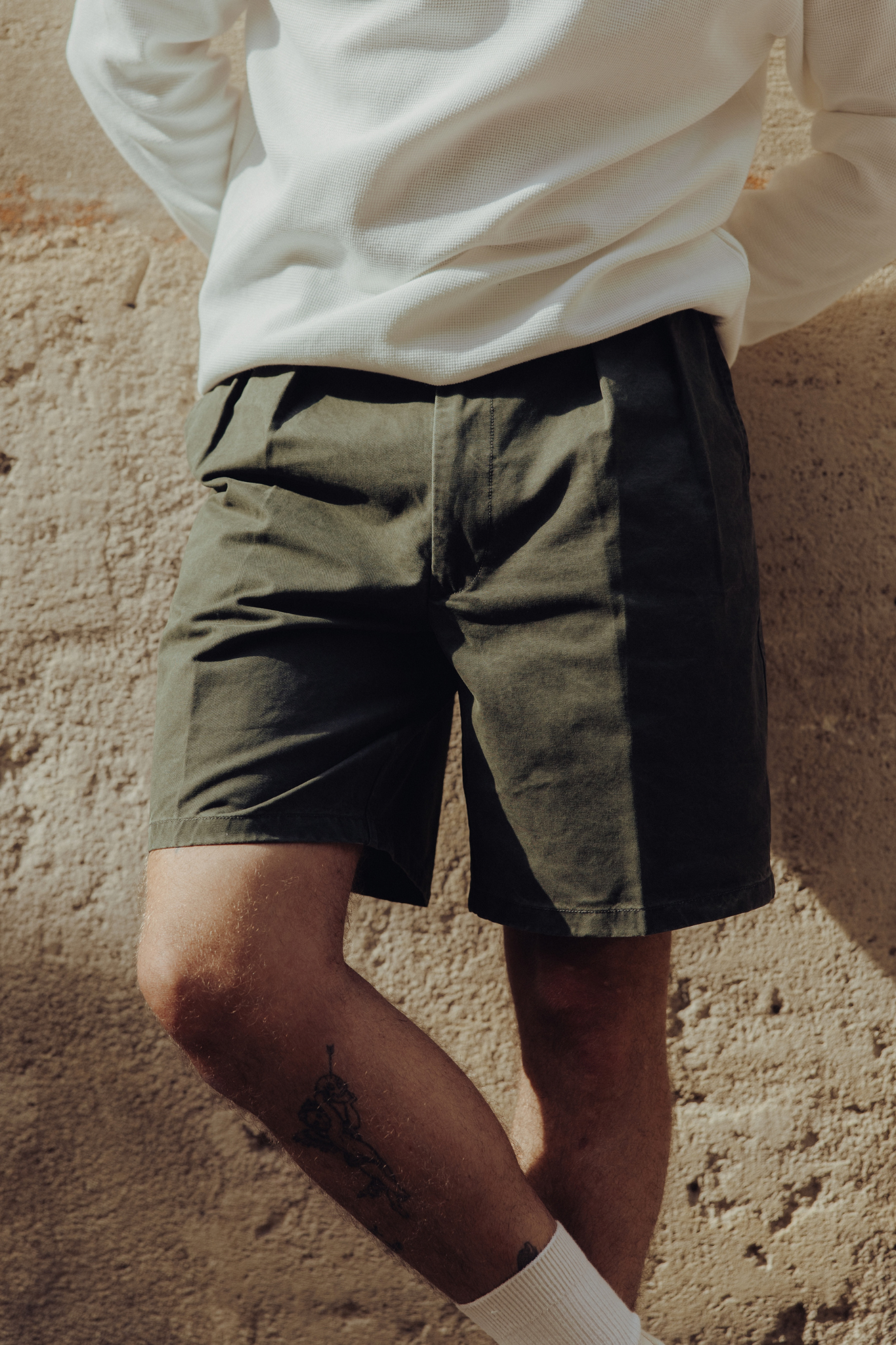 Short Le Précepteur - Olive