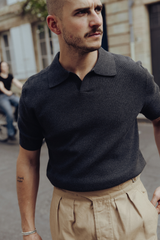 Polo Le Mondain - Gris anthracite