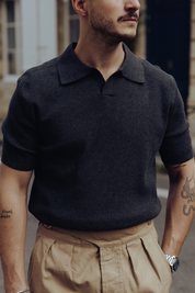 Polo Le Mondain - Gris anthracite