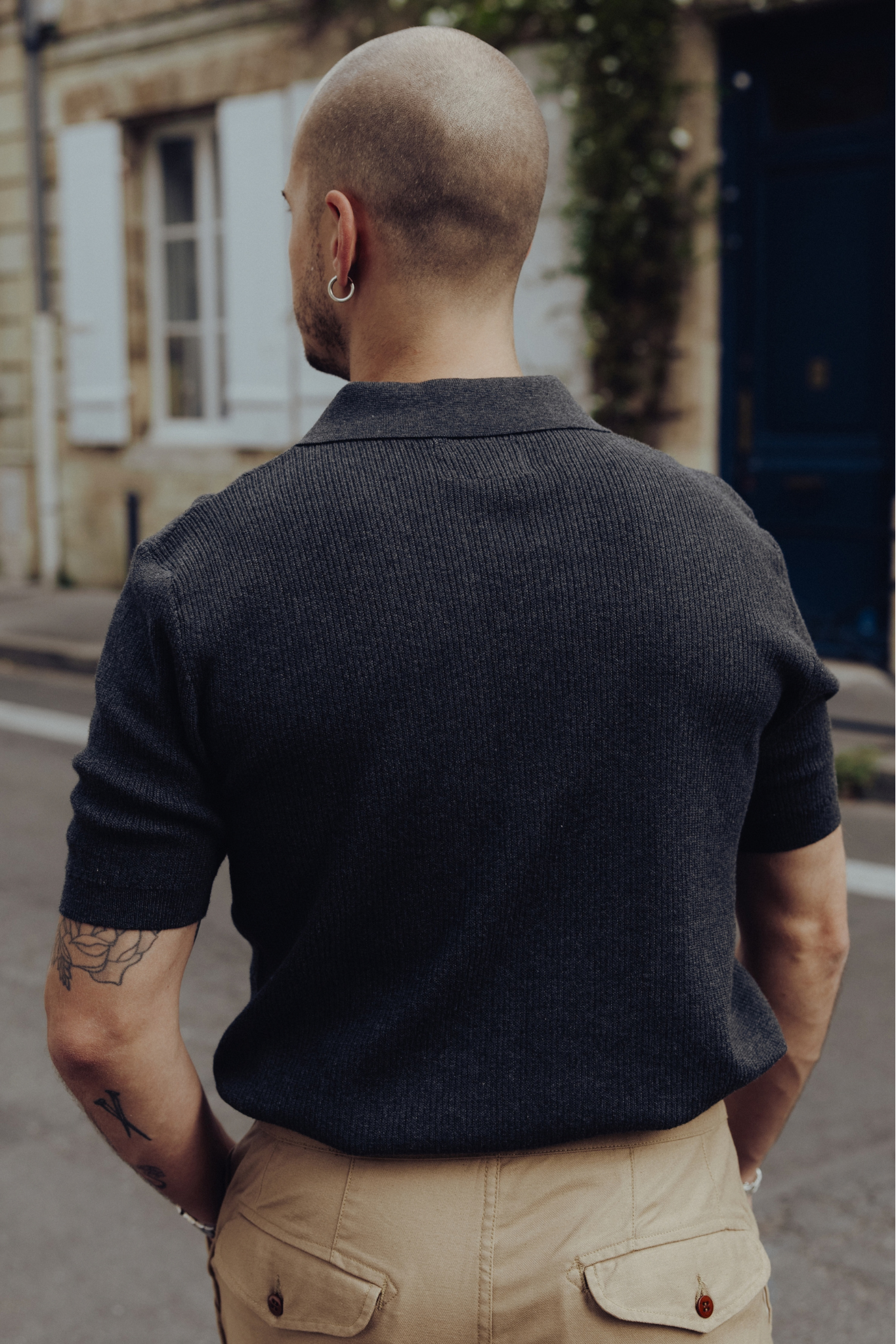 Polo Le Mondain - Gris anthracite