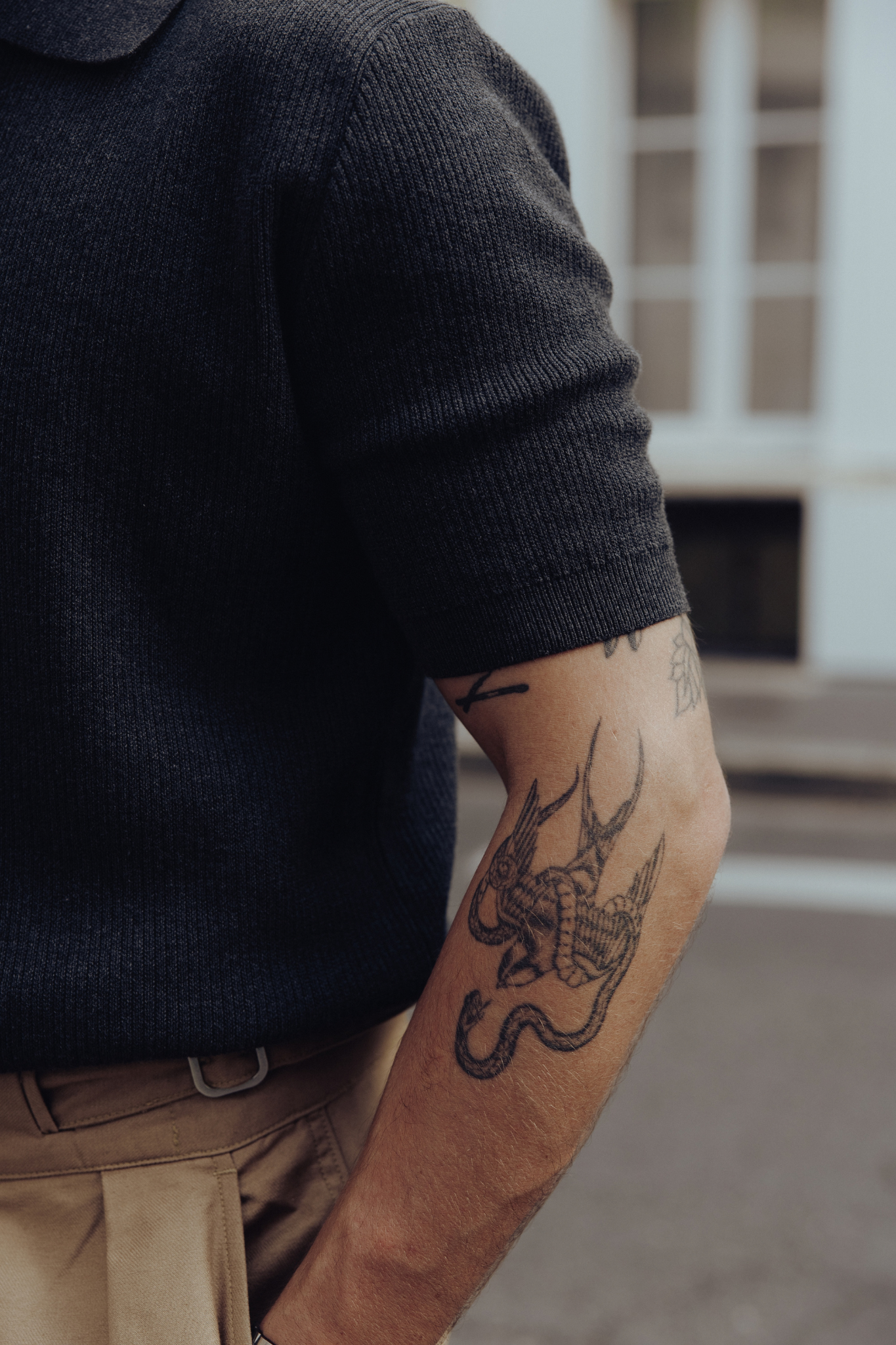 Polo Le Mondain - Gris anthracite