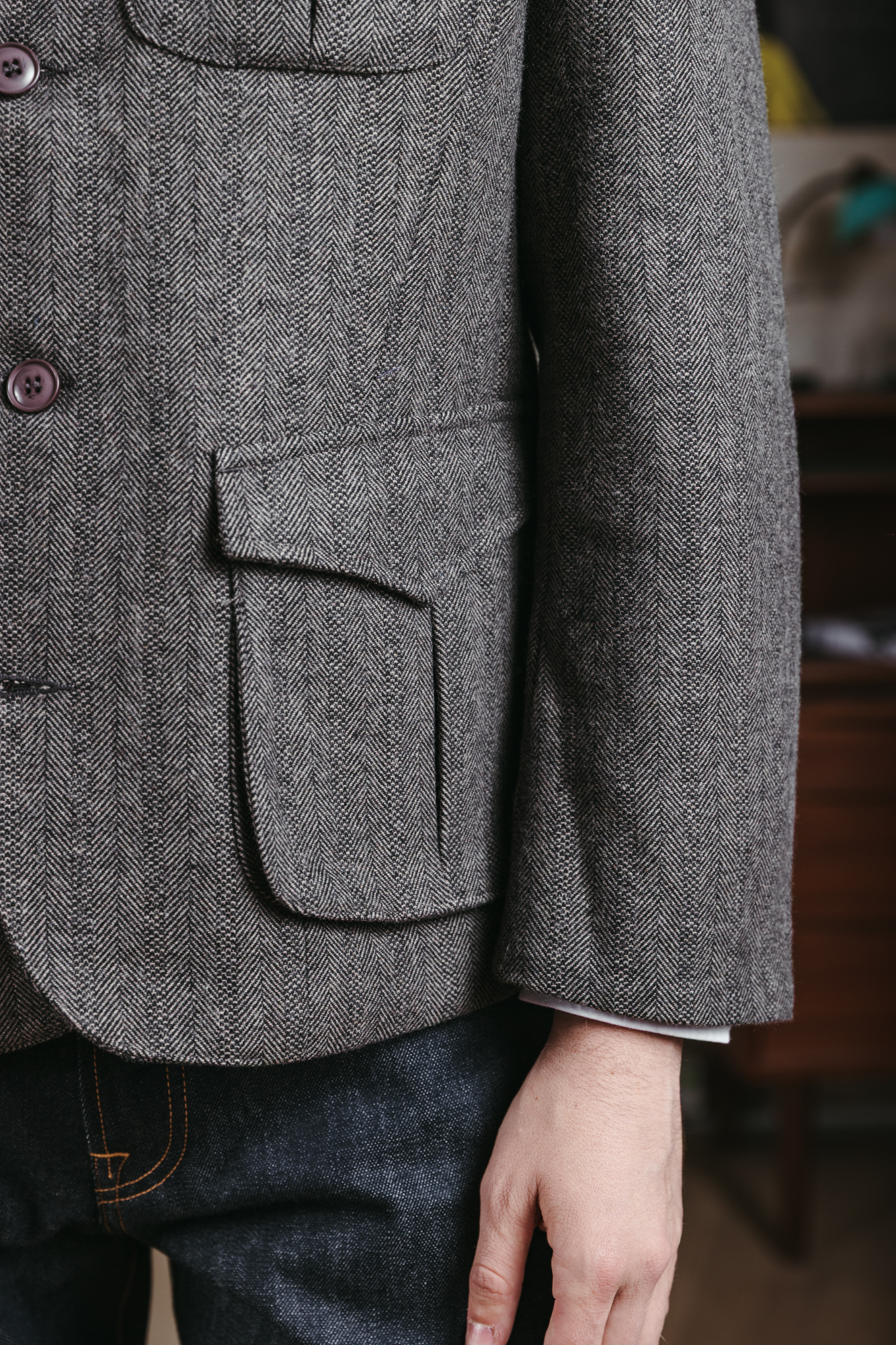 Veste Le Pondéré - Gris clair