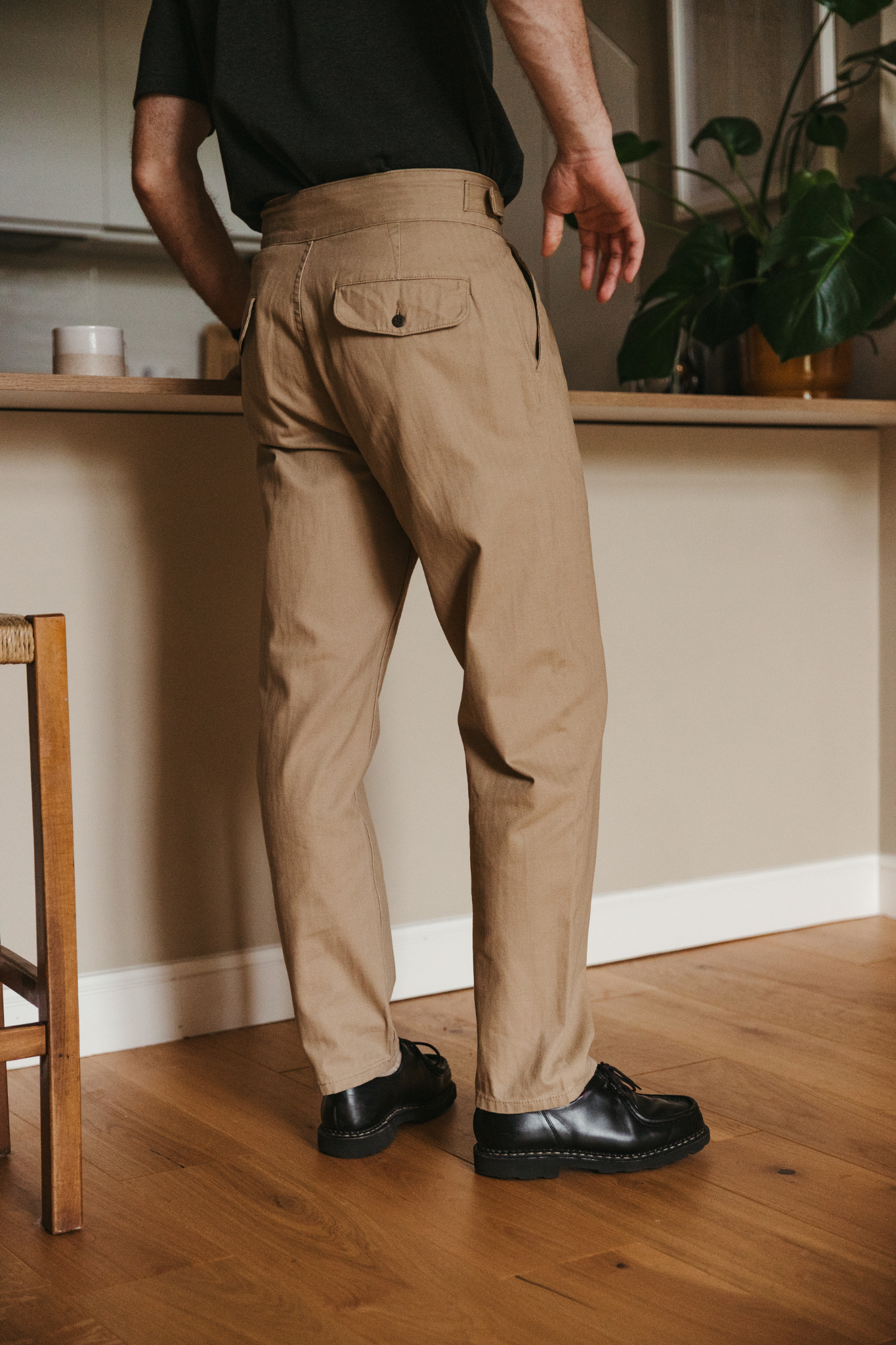 Le Tonnelier – Pantalon Gurkha à taille haute – Bastion Garment Supply