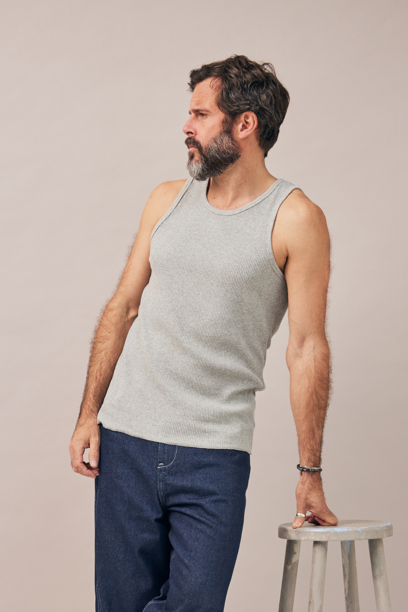 Débardeur L'Indispensable - Gris