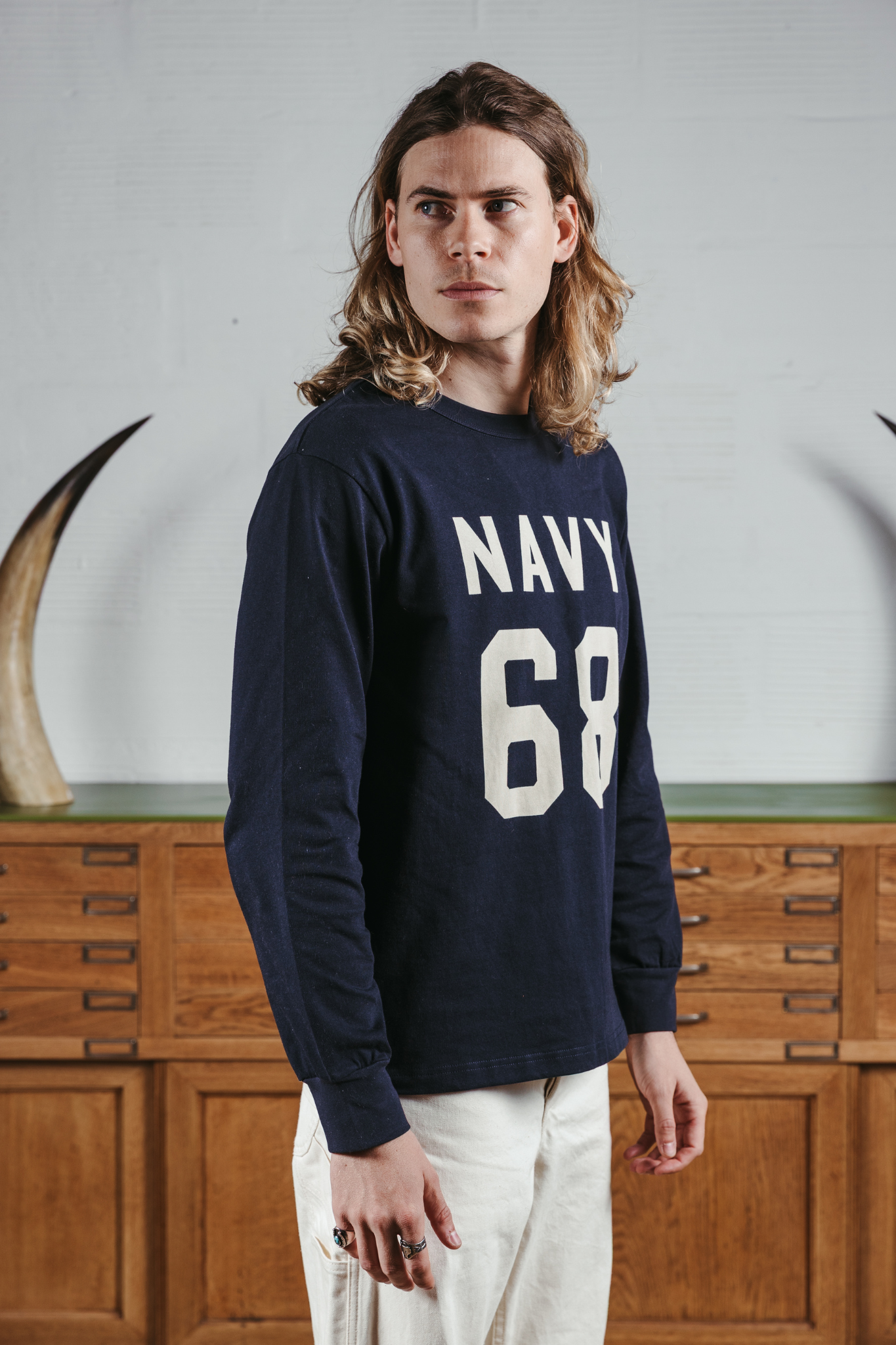 T-shirt Le Frontalier - Marine