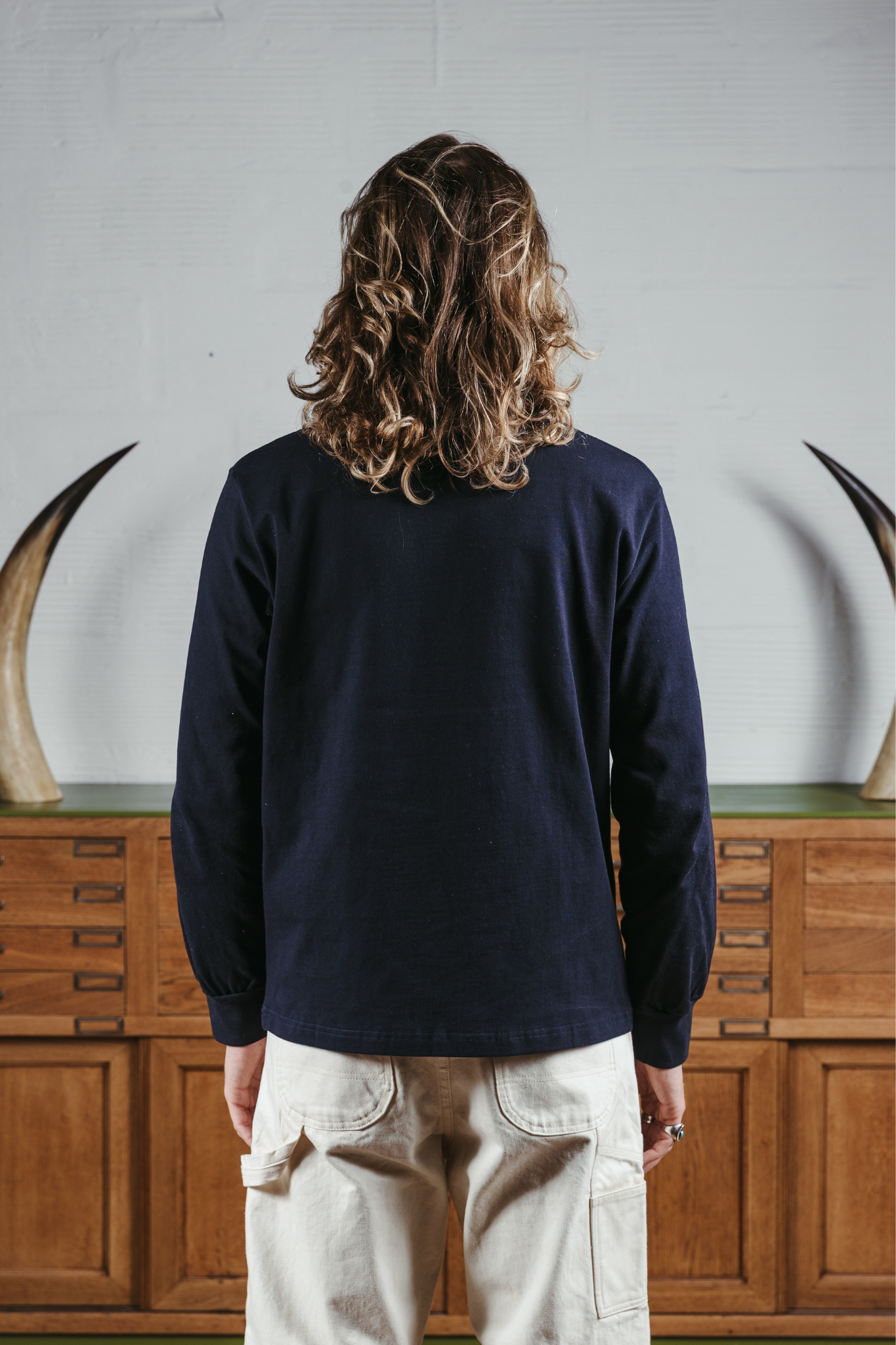 T-shirt Le Frontalier - Marine