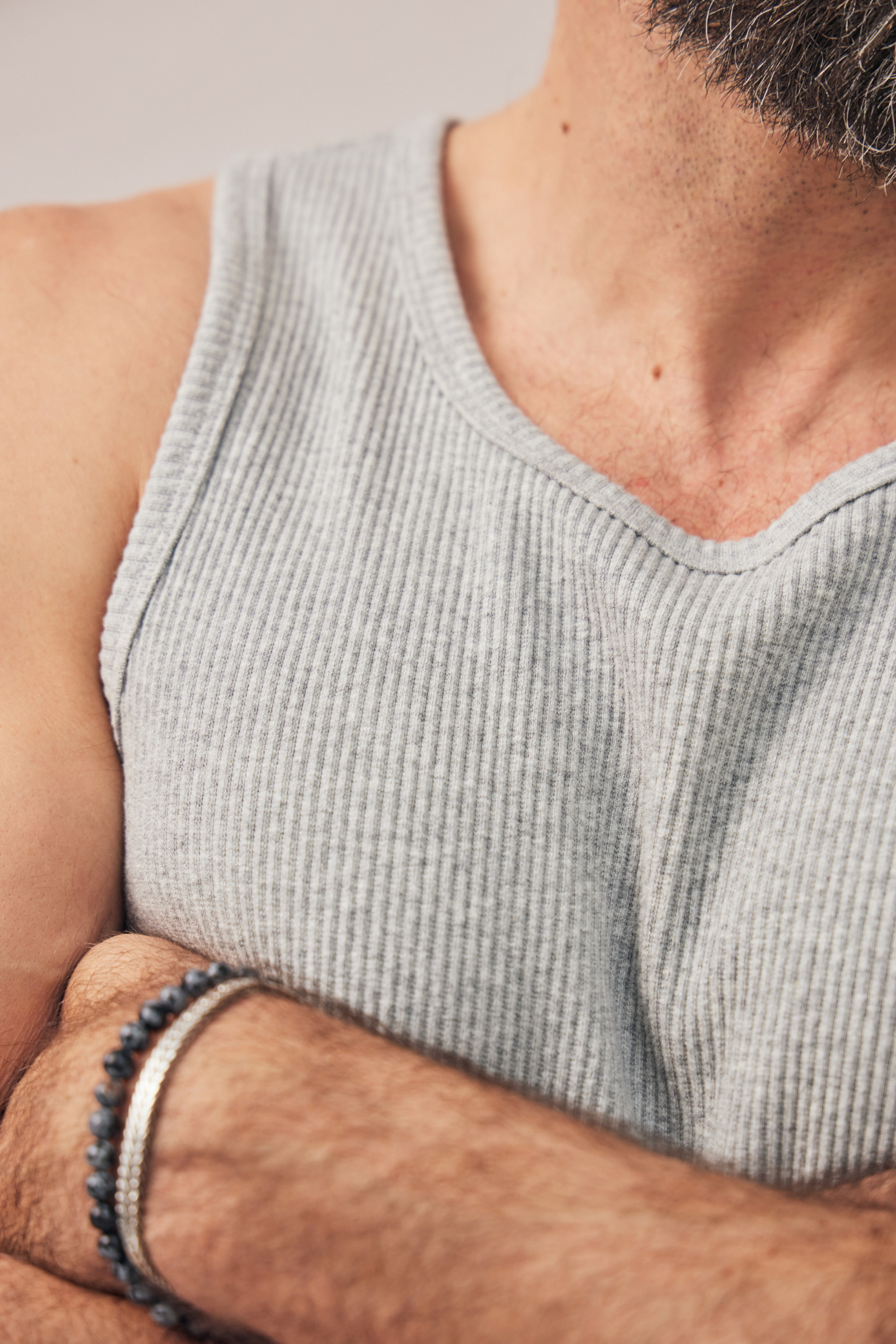 Débardeur L'Indispensable - Gris