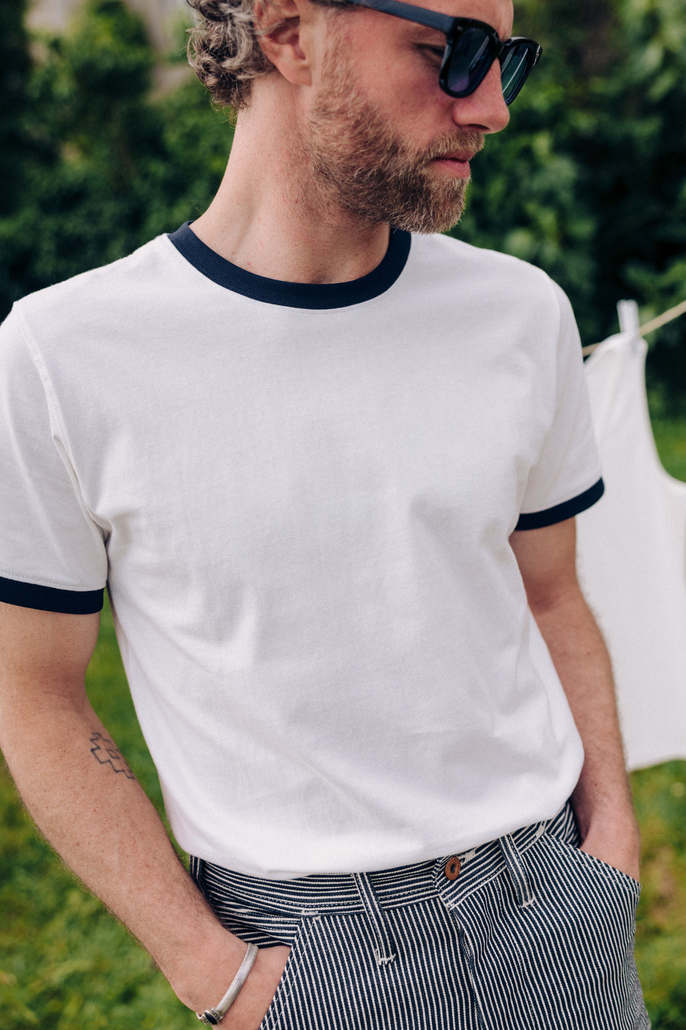 T-shirt Le Californien - Bleu