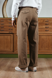 Pantalon Le Gouverneur - Marron