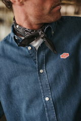 Chemise Le Sculpteur - Dark denim