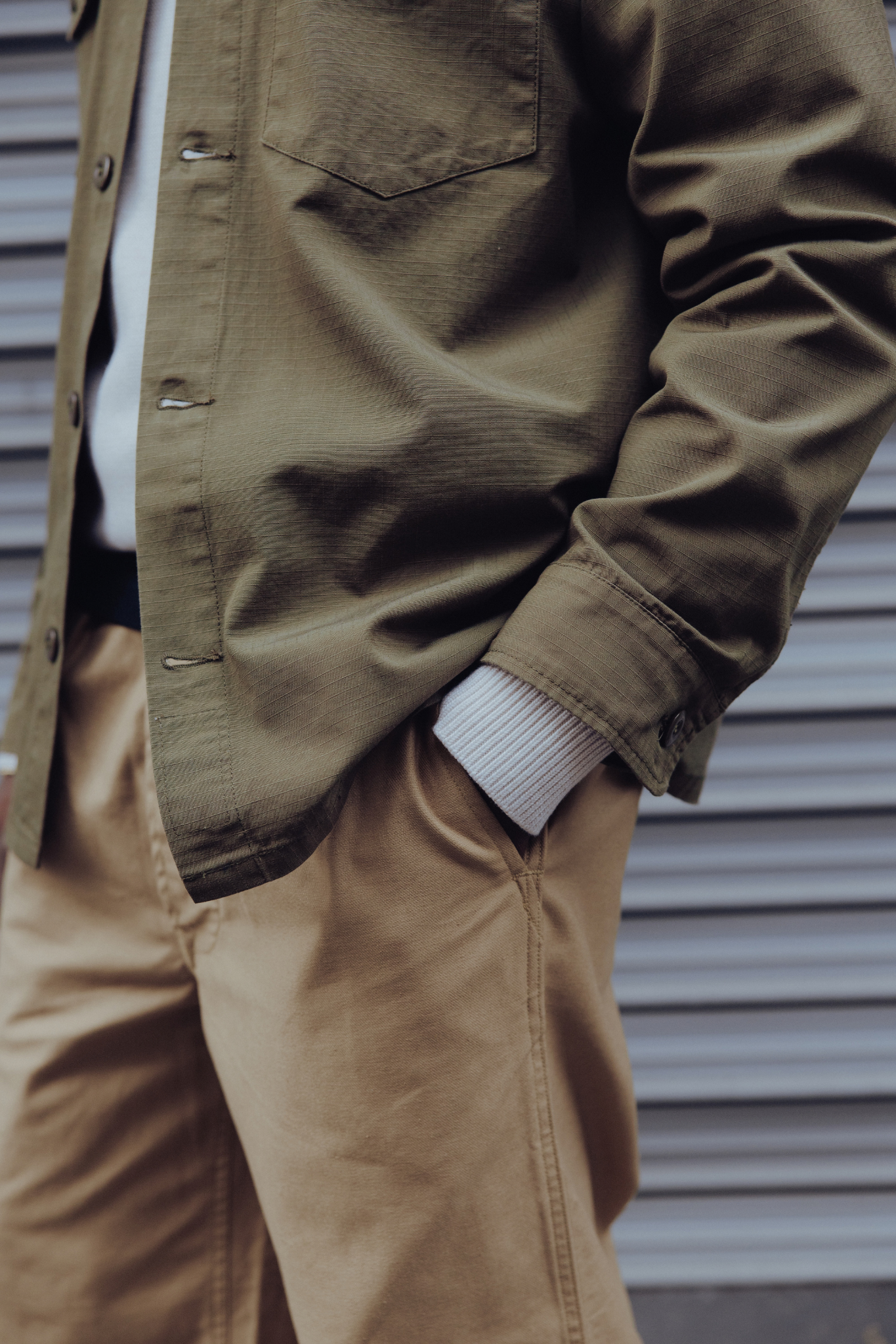 Chemise La Permission - Army green