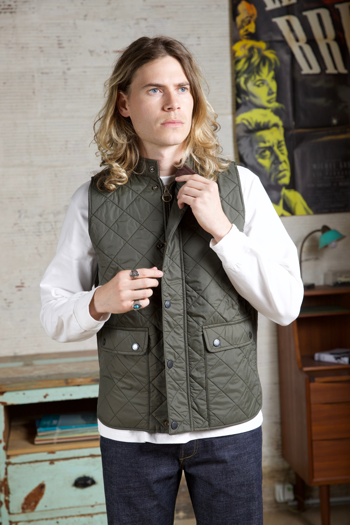 Gilet L'Observateur - Kaki