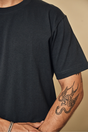 T-shirt Le Persévérant - Washed black