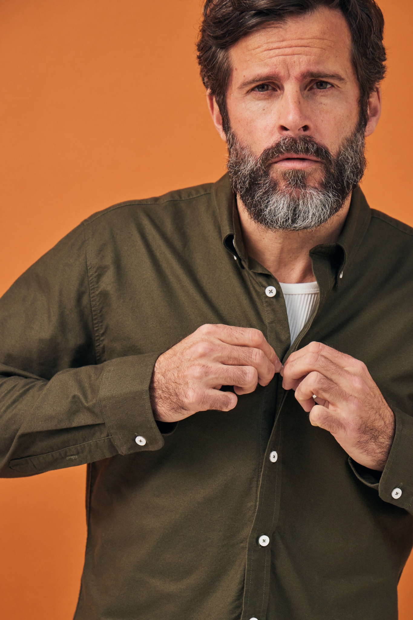 Chemise Le Connétable - Military green