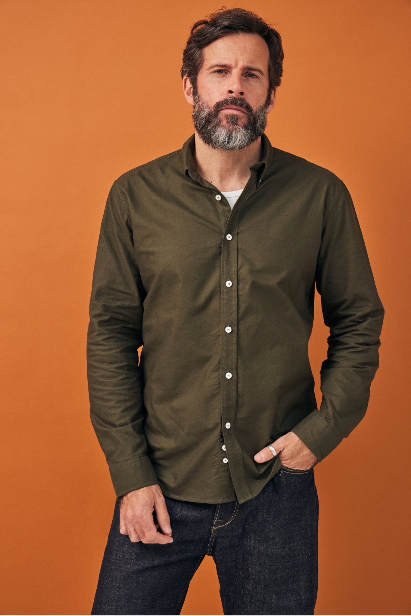 Chemise Le Connétable - Military green